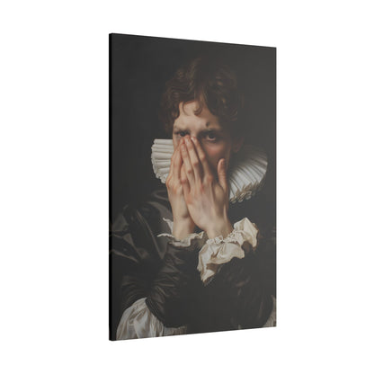 .75" Matte Canvas - The Foul Flush Reaction