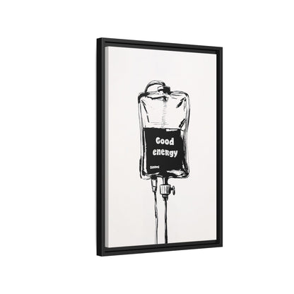 Framed Canvas - Good Energy IV Bag