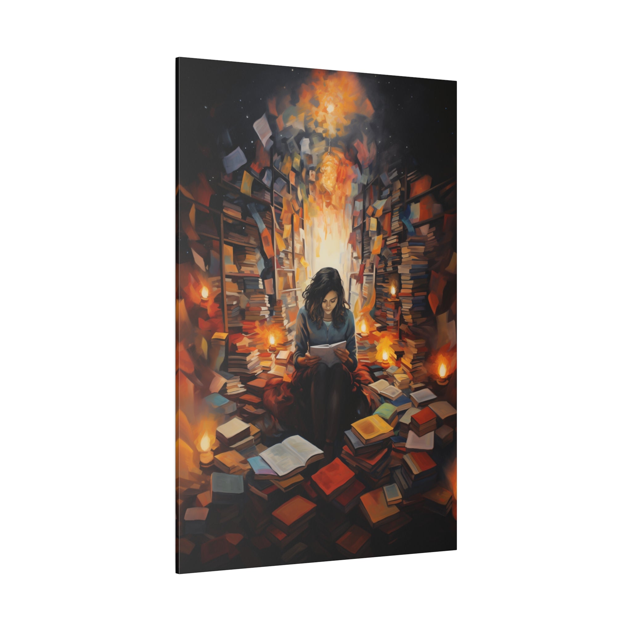 .75" Matte Canvas - The Sanctuary of Stories