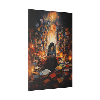 .75" Matte Canvas - The Sanctuary of Stories