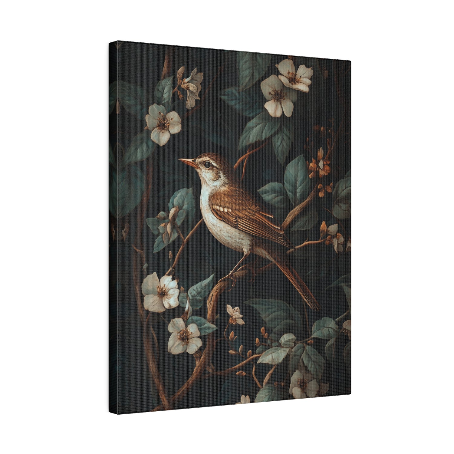 .75" Matte Canvas - Serenade Among Blossoms
