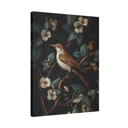 .75" Matte Canvas - Serenade Among Blossoms