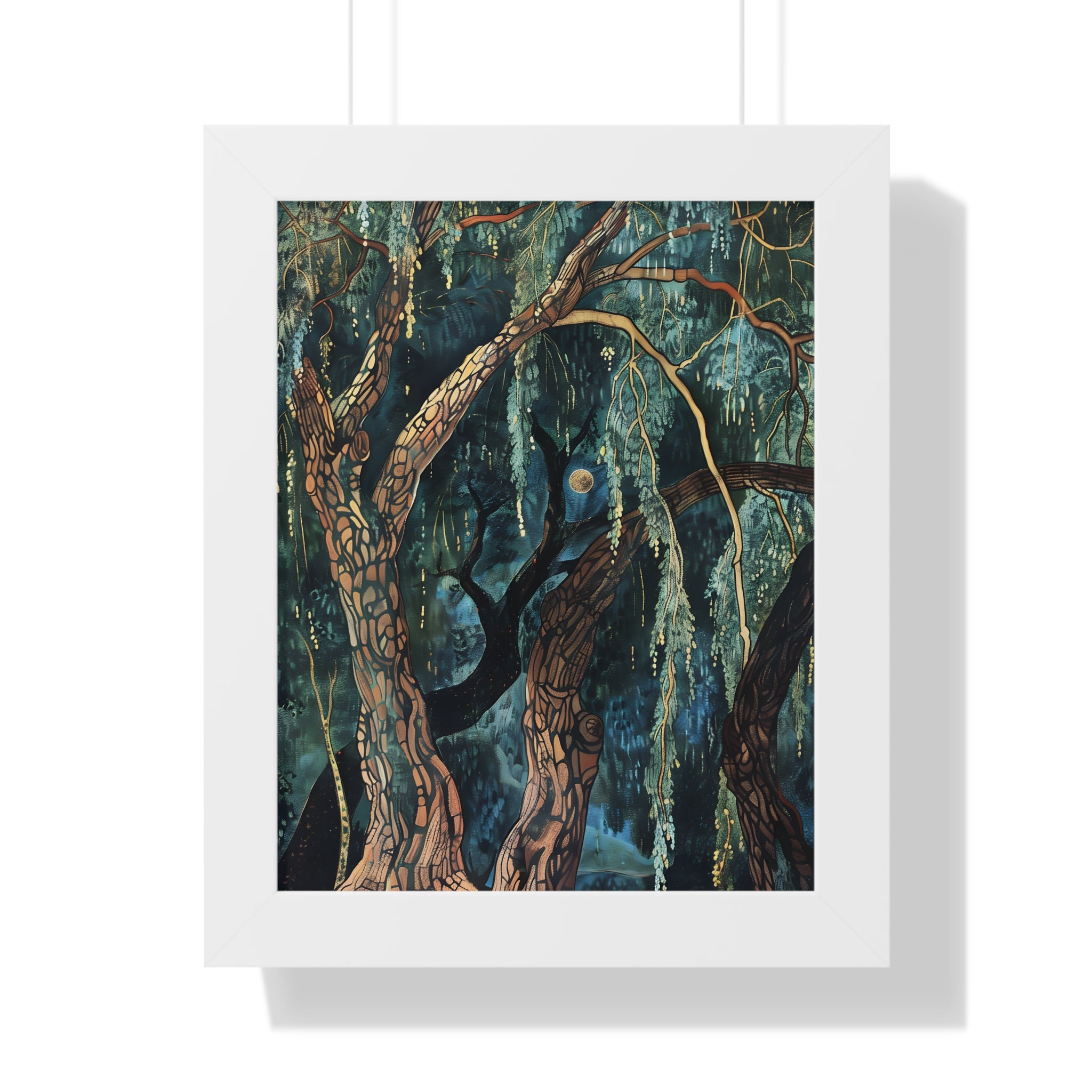 Framed Paper Print - Morris Willow Whispers