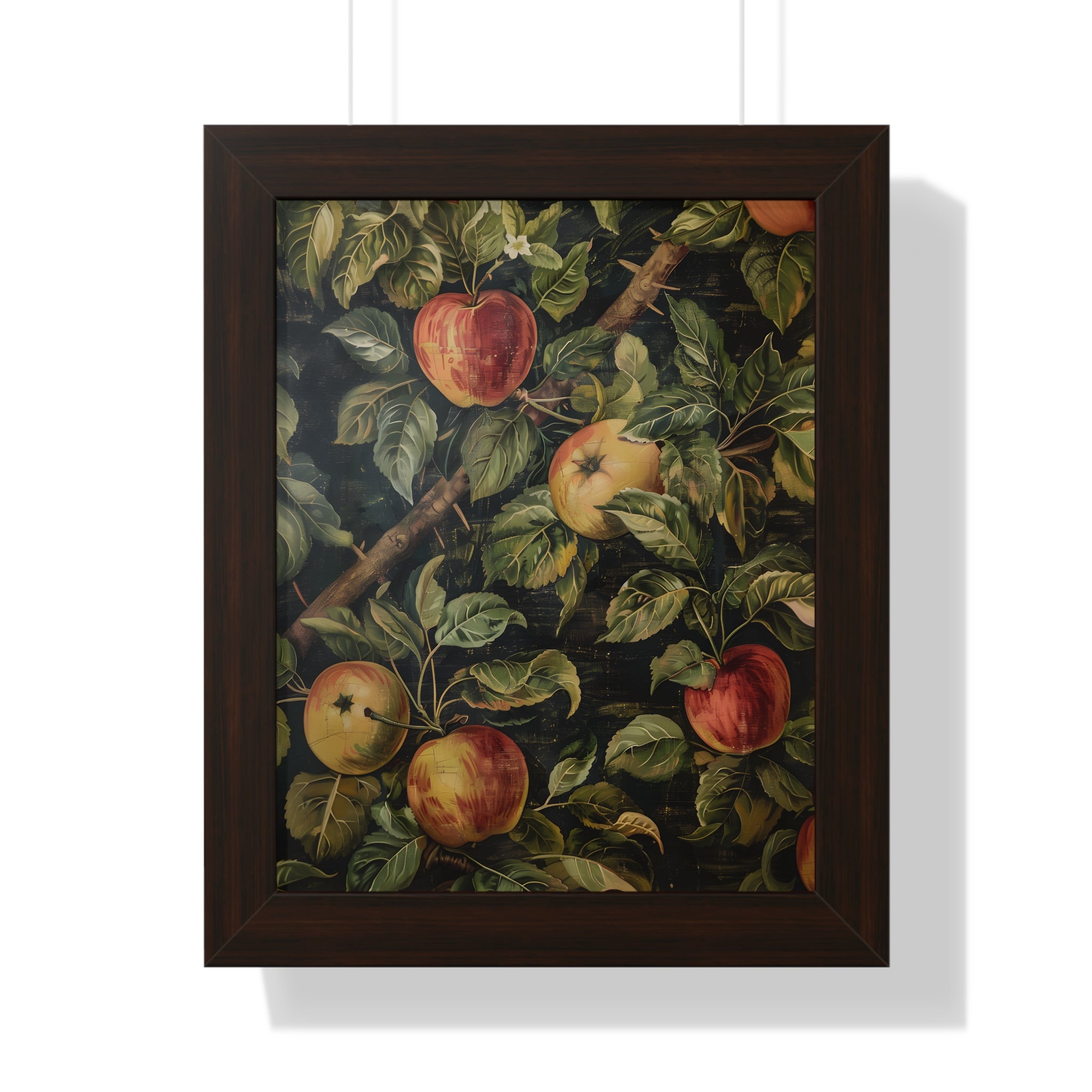 Framed Paper Print - Orchard Harvest Apples