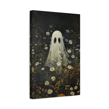 1.25" Matte Canvas - Daisy Meadow Ghost
