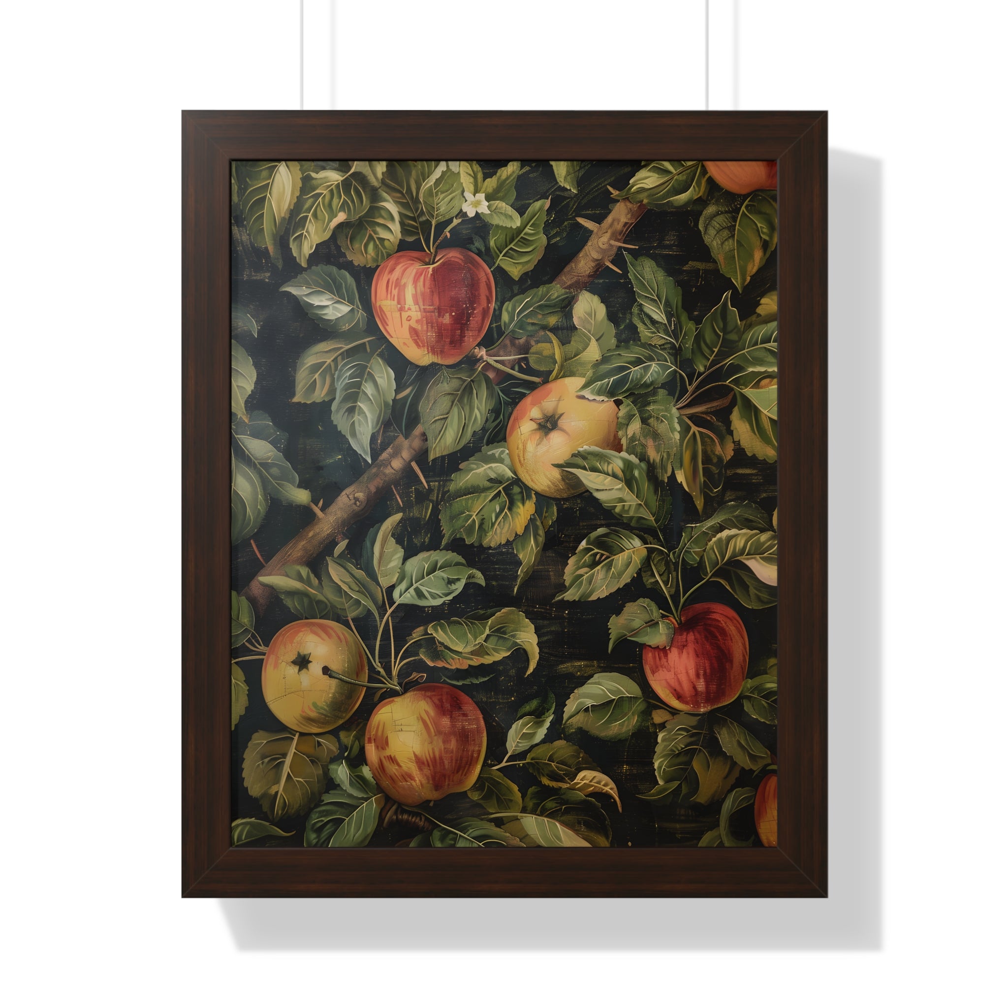 Framed Paper Print - Orchard Harvest Apples