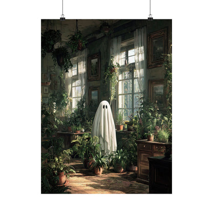 Ghost Among Houseplants