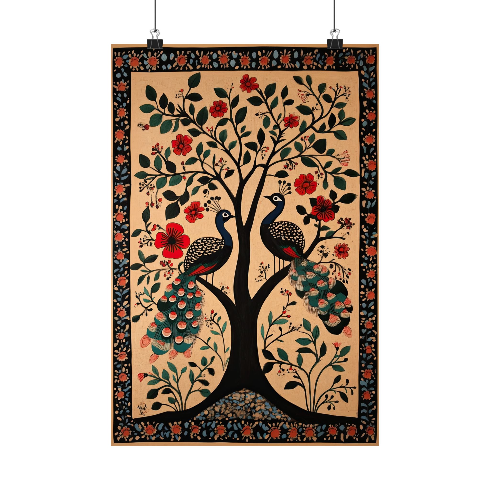 Lovers Under Blooming Canopy