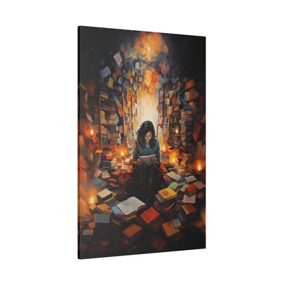 .75" Matte Canvas - The Sanctuary of Stories