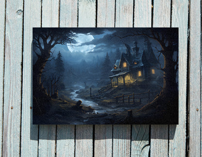 .75&quot; Matte Canvas -  Moonlit Whispers of Whimsigoth