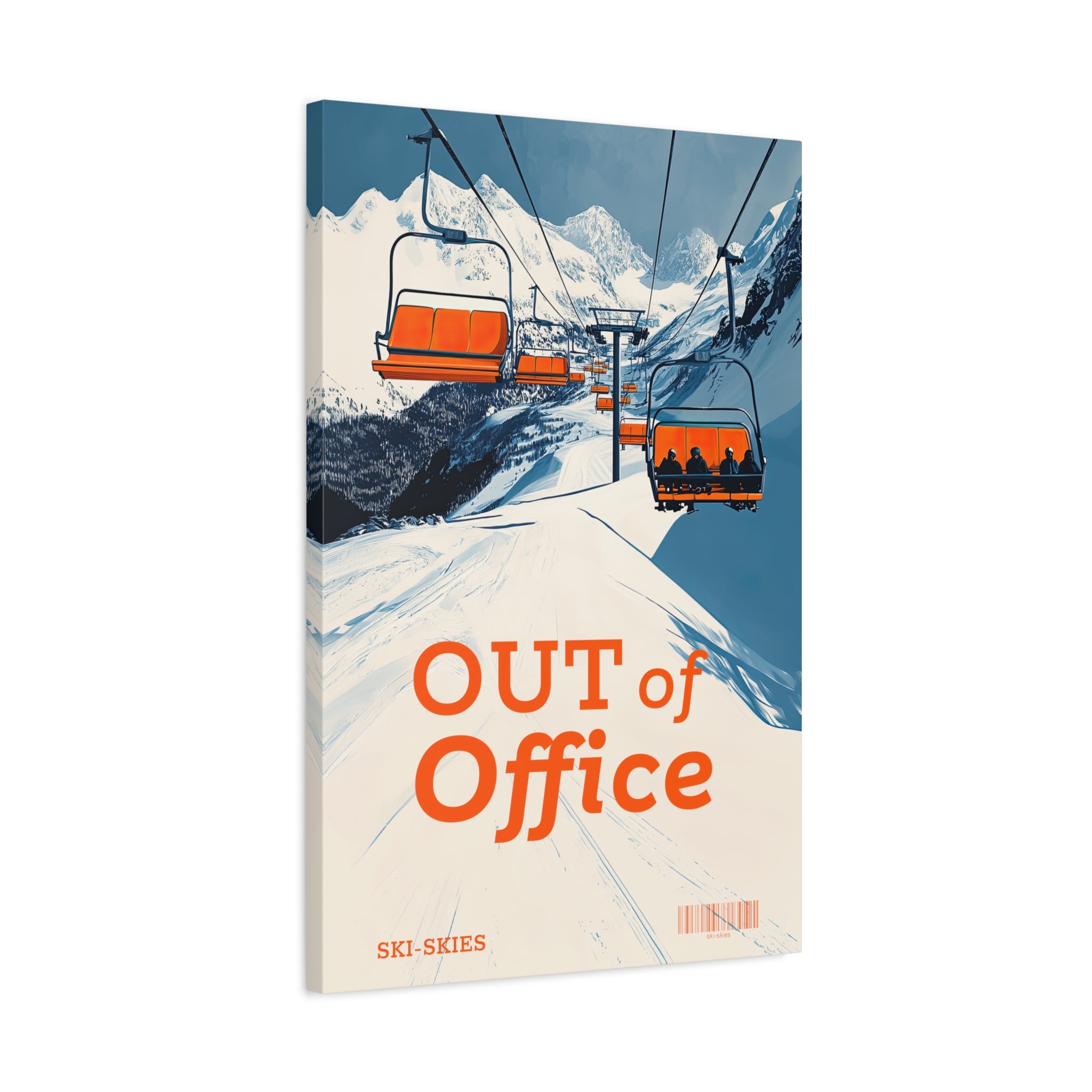 1.25" Matte Canvas - Out of Office Skies