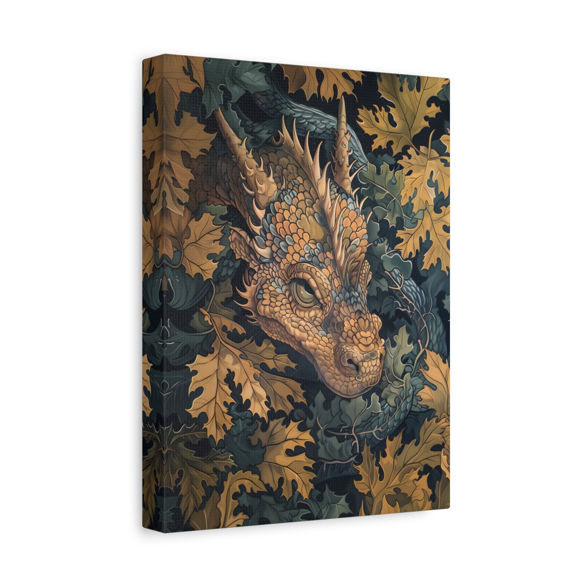 1.25" Matte Canvas - Enchanted Forest Dragon