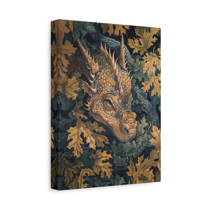 1.25" Matte Canvas - Enchanted Forest Dragon