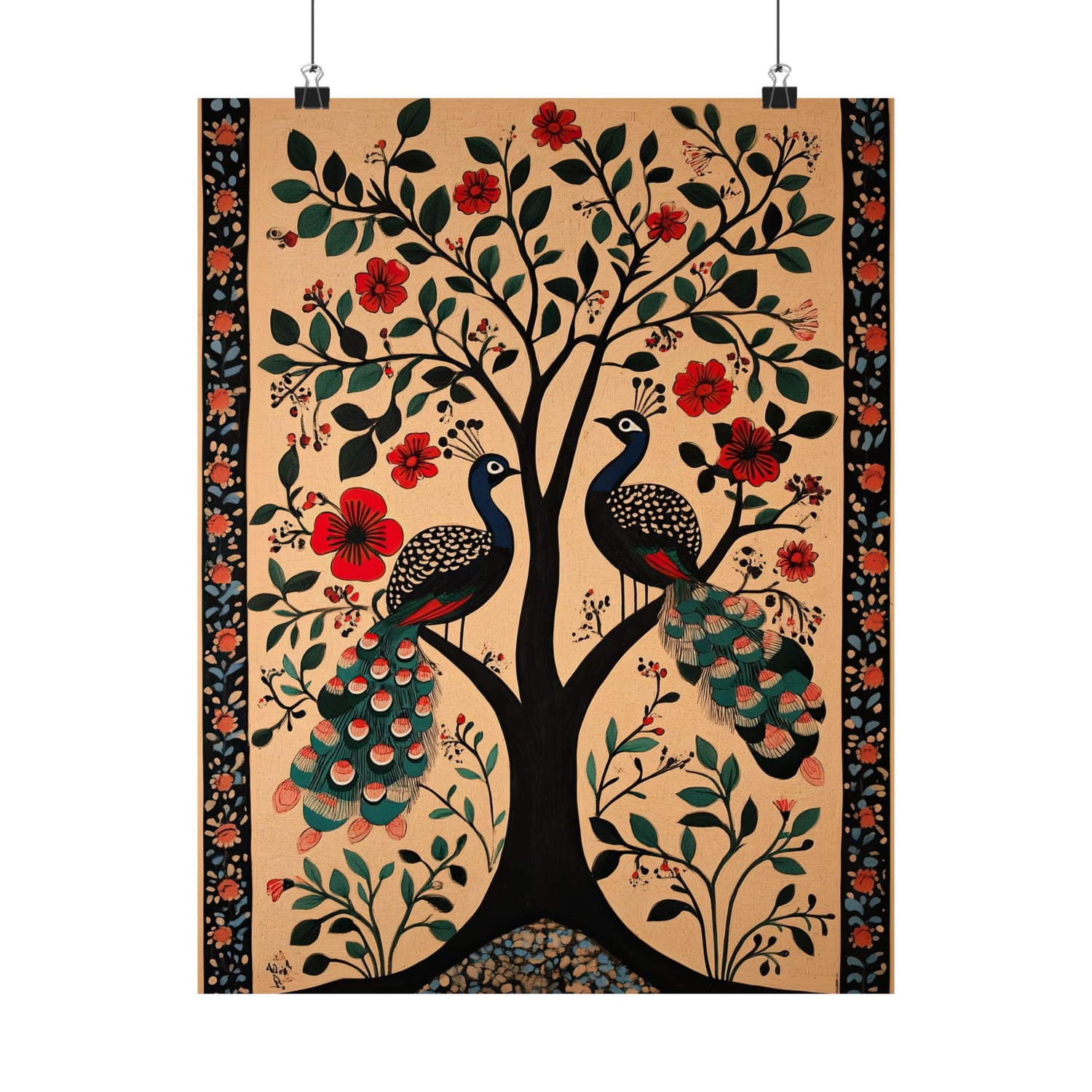 Lovers Under Blooming Canopy