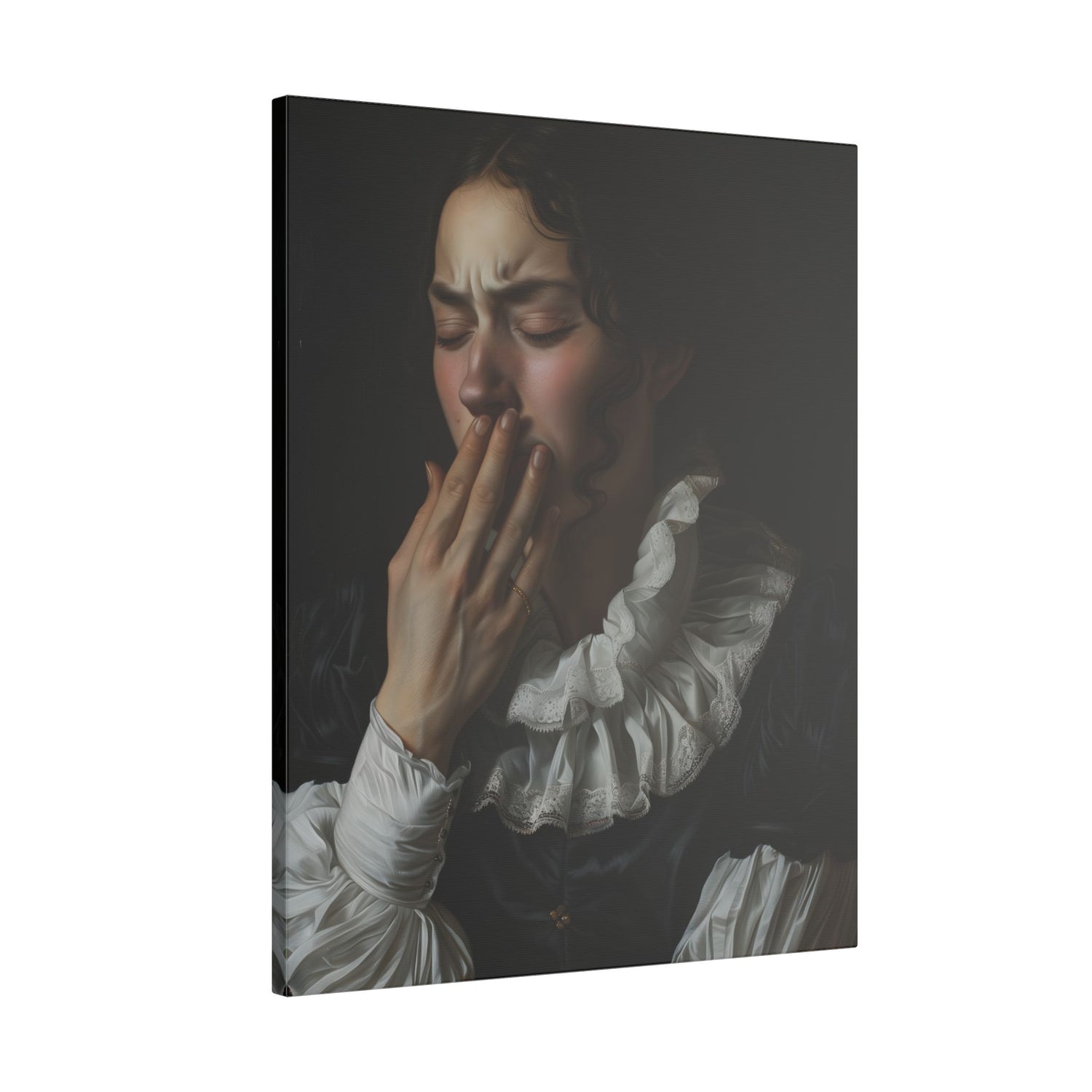 .75" Matte Canvas - Oh No, It Hit Me