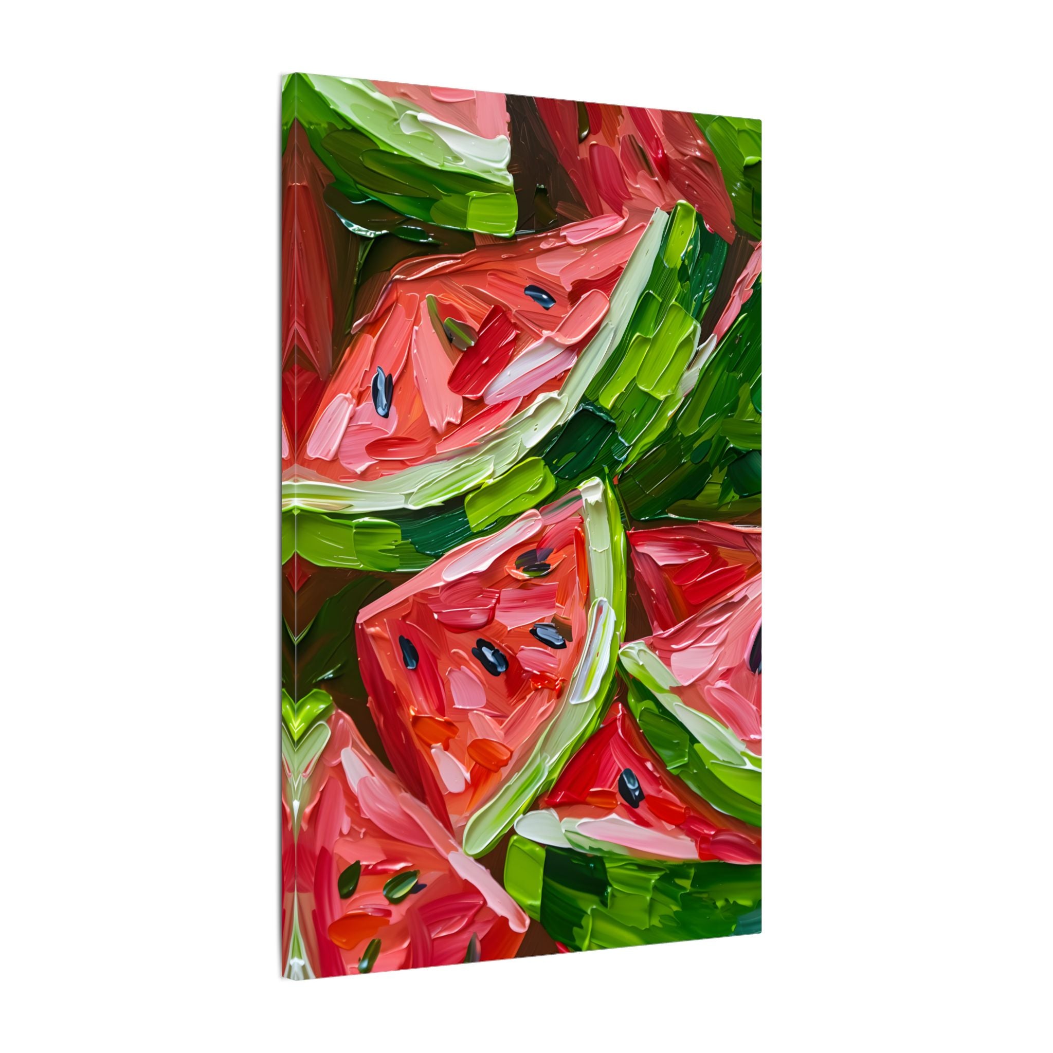.75" Matte Canvas - Juicy Watermelon Slices