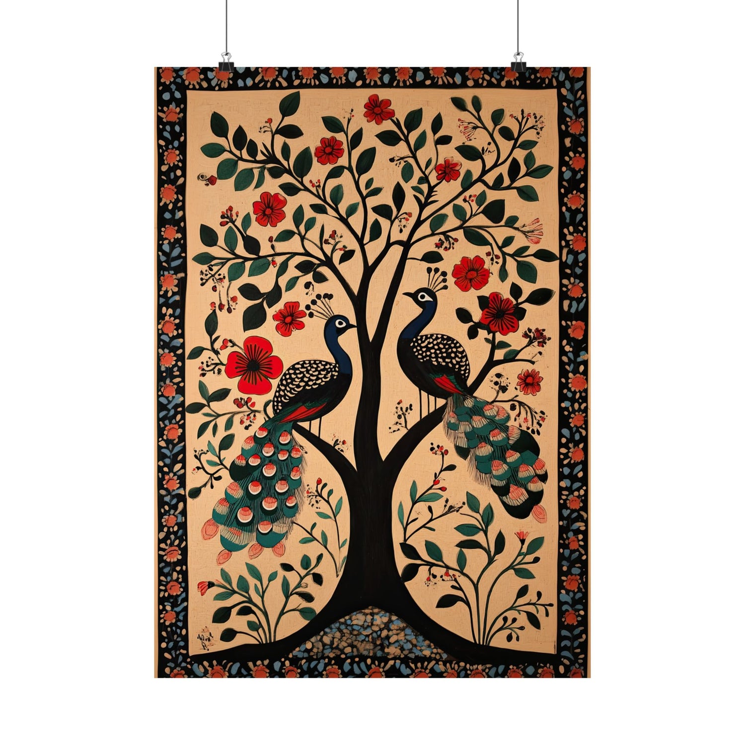 Lovers Under Blooming Canopy