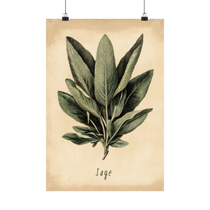 Botanical Sage Study