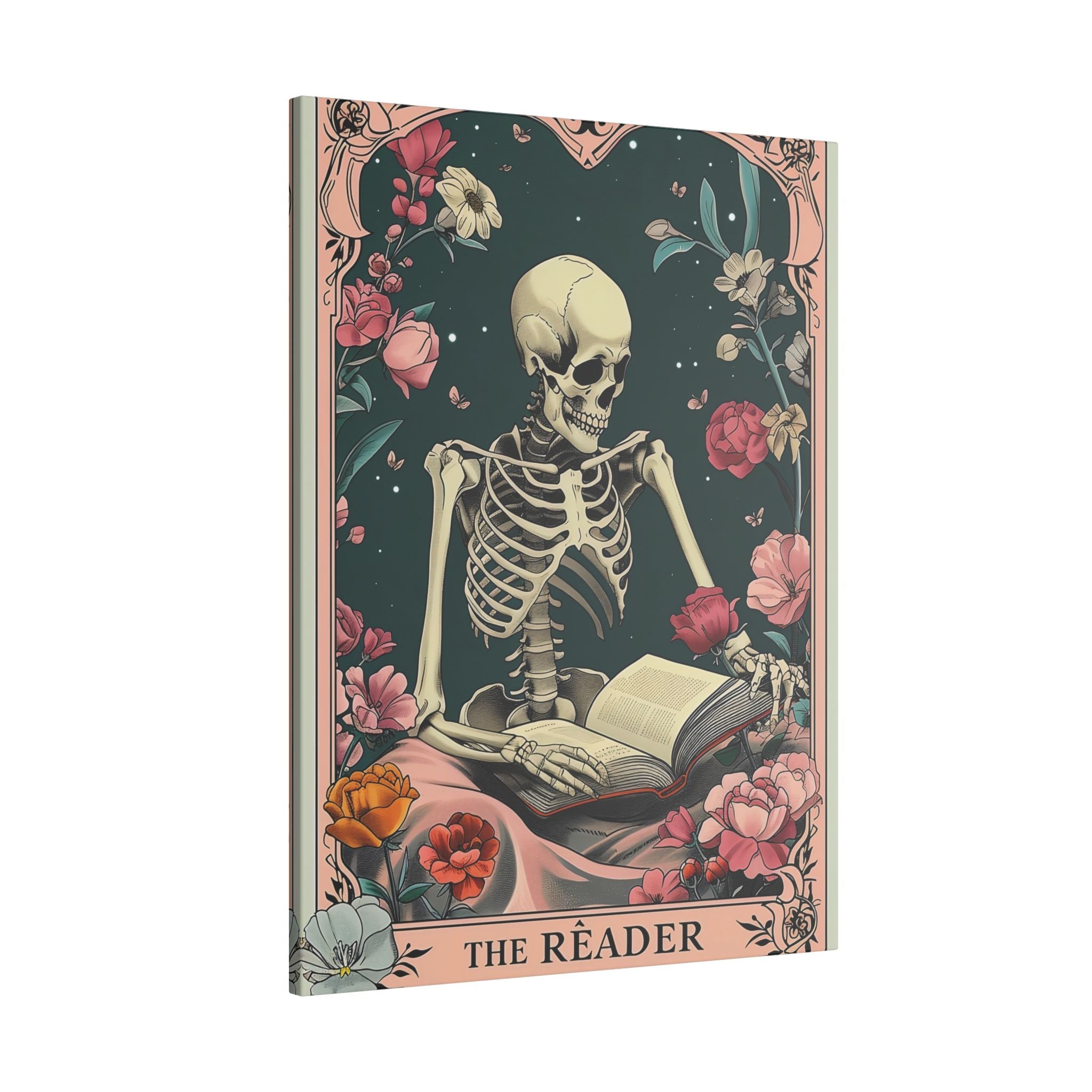 .75" Matte Canvas - The Eternal Reader