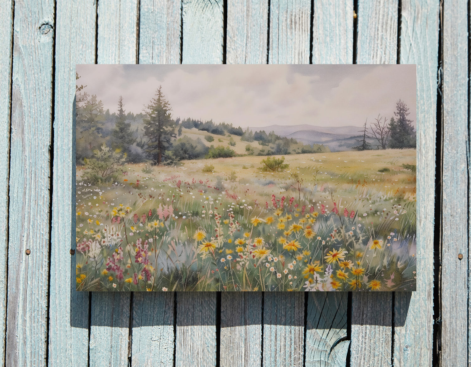 .75&quot; Matte Canvas - Meadow&