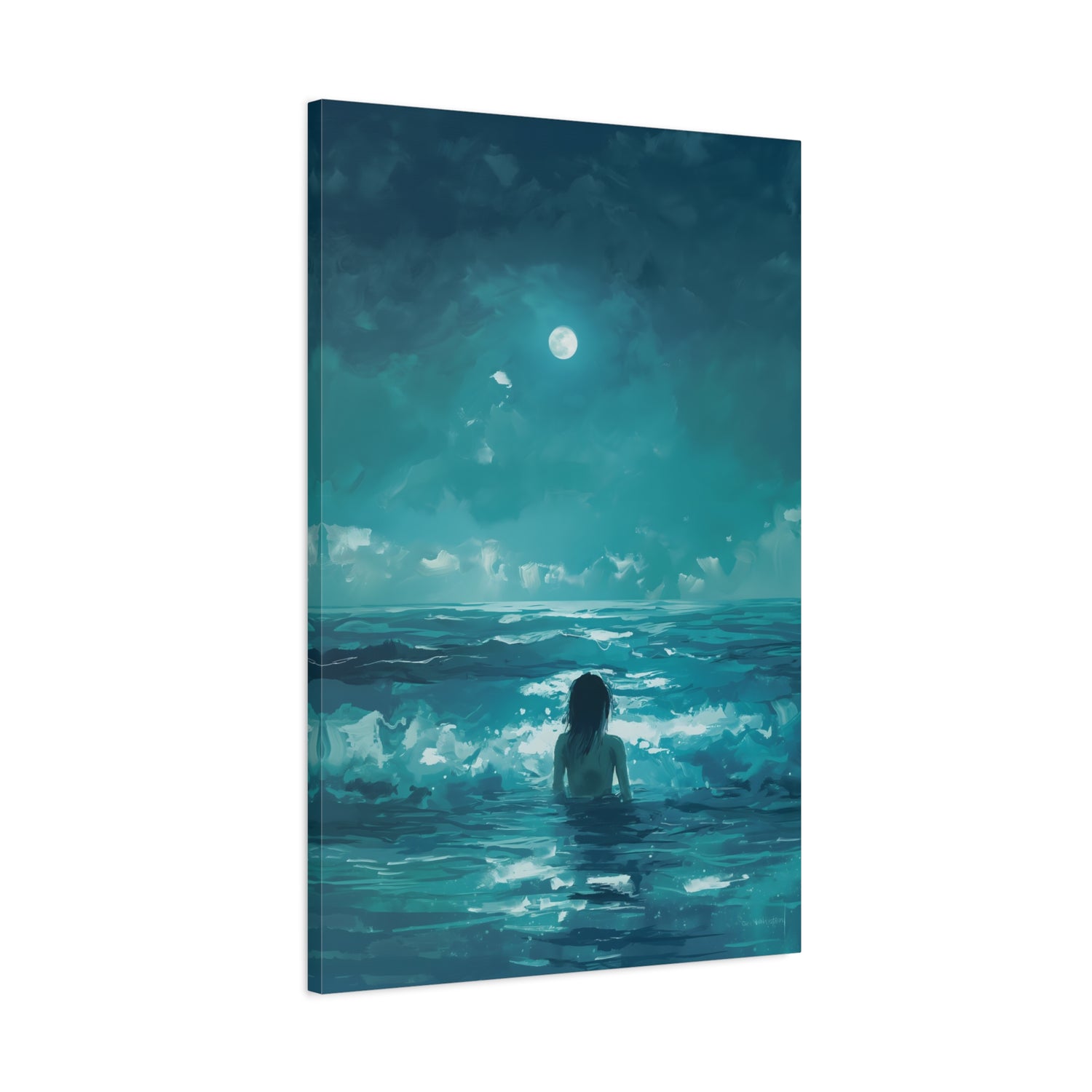 1.25" Matte Canvas - Married to the Sea