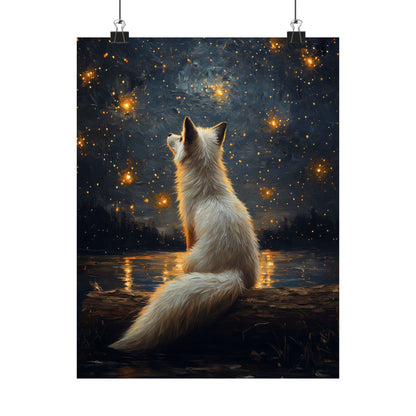 Stargazing Fox Reverie