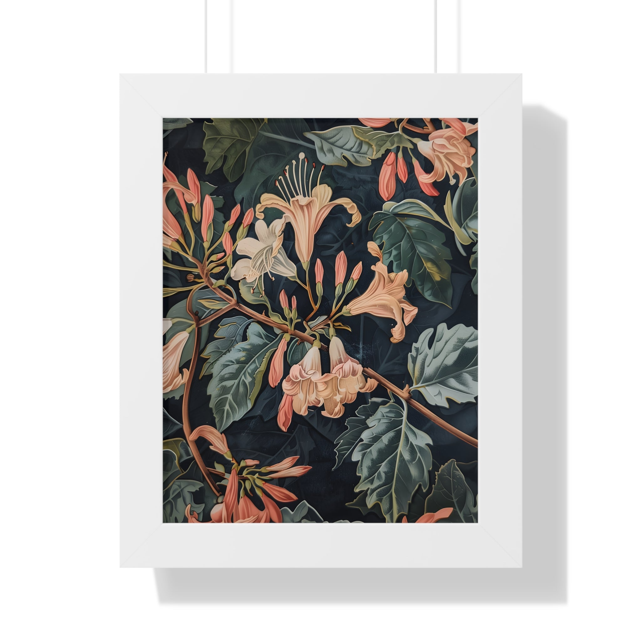 Framed Paper Print - Honeysuckle&