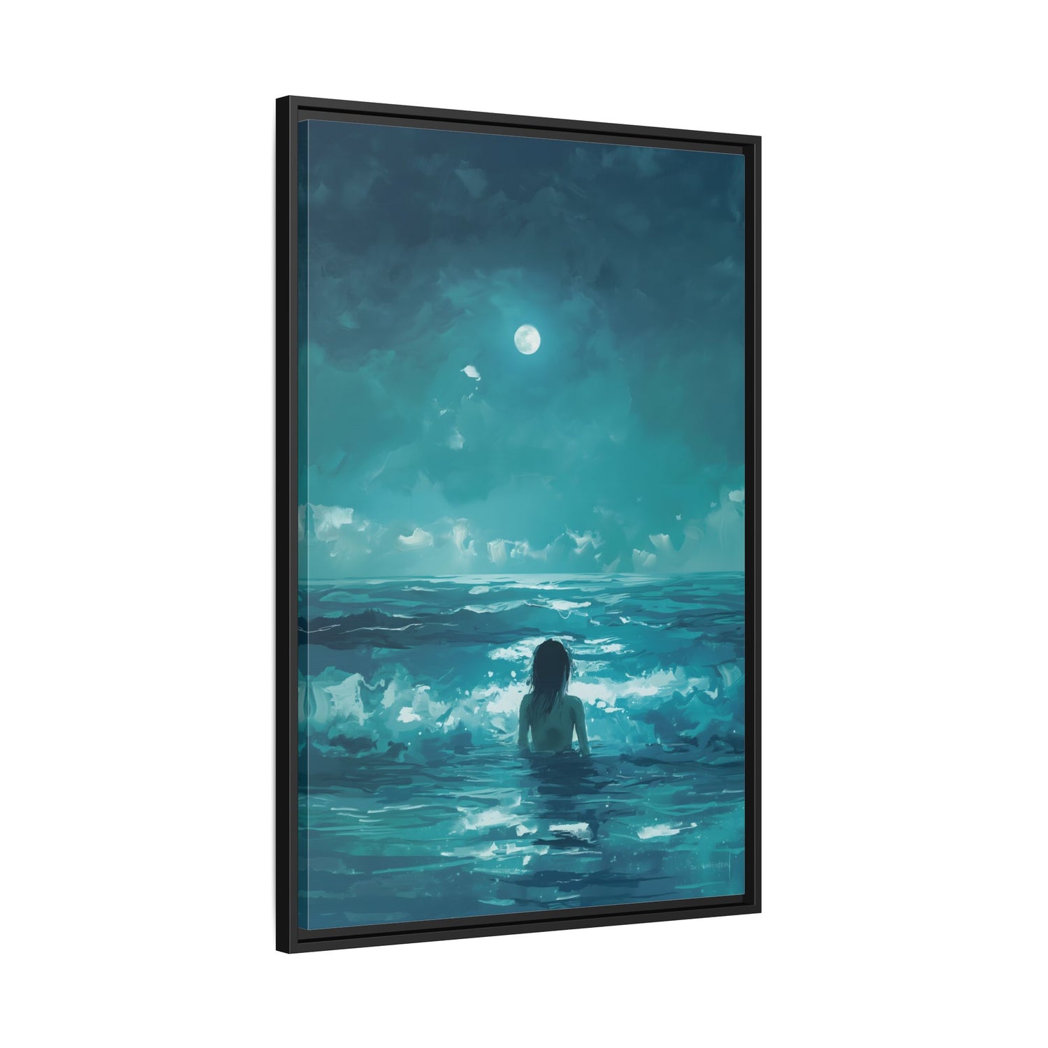 Framed Canvas - Married to the Sea