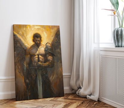 .75&quot; Matte Canvas - Celestial Warrior&