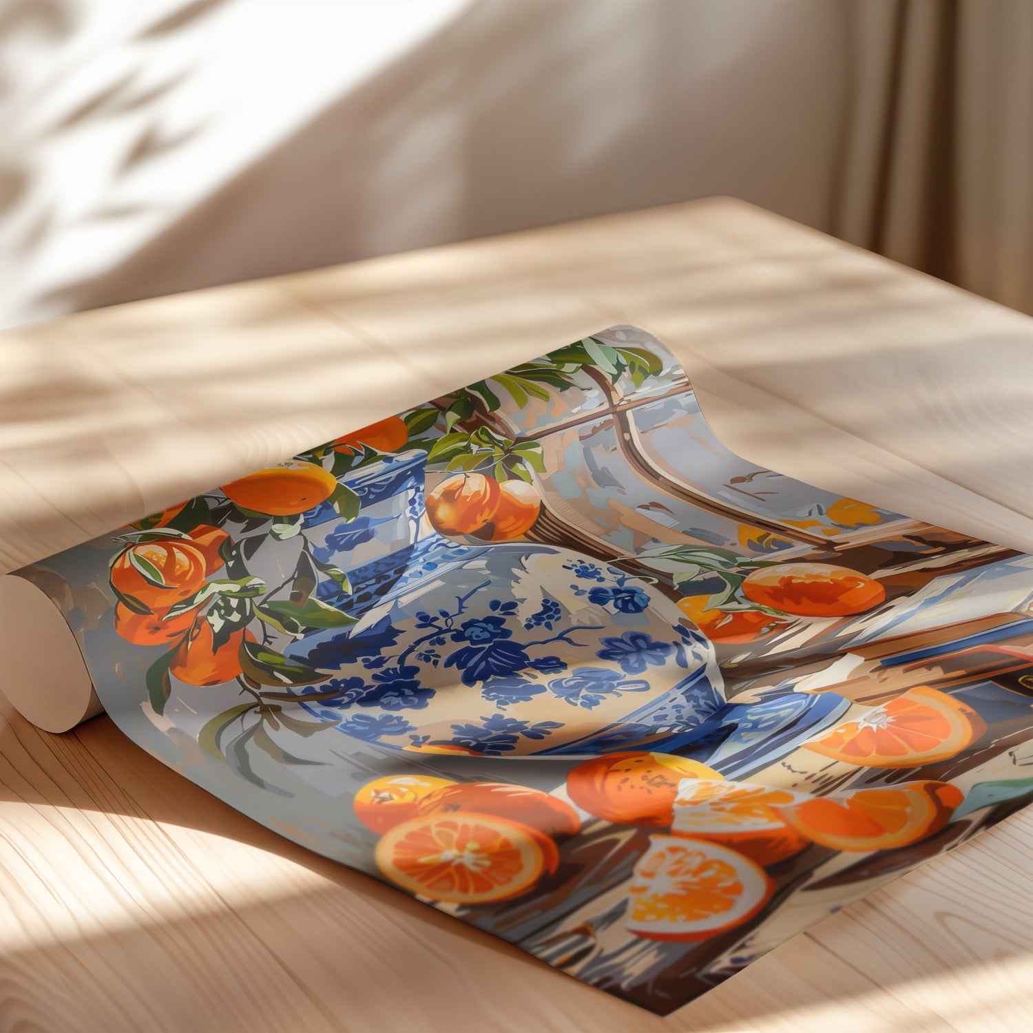 Sunlit Citrus &amp; Porcelain