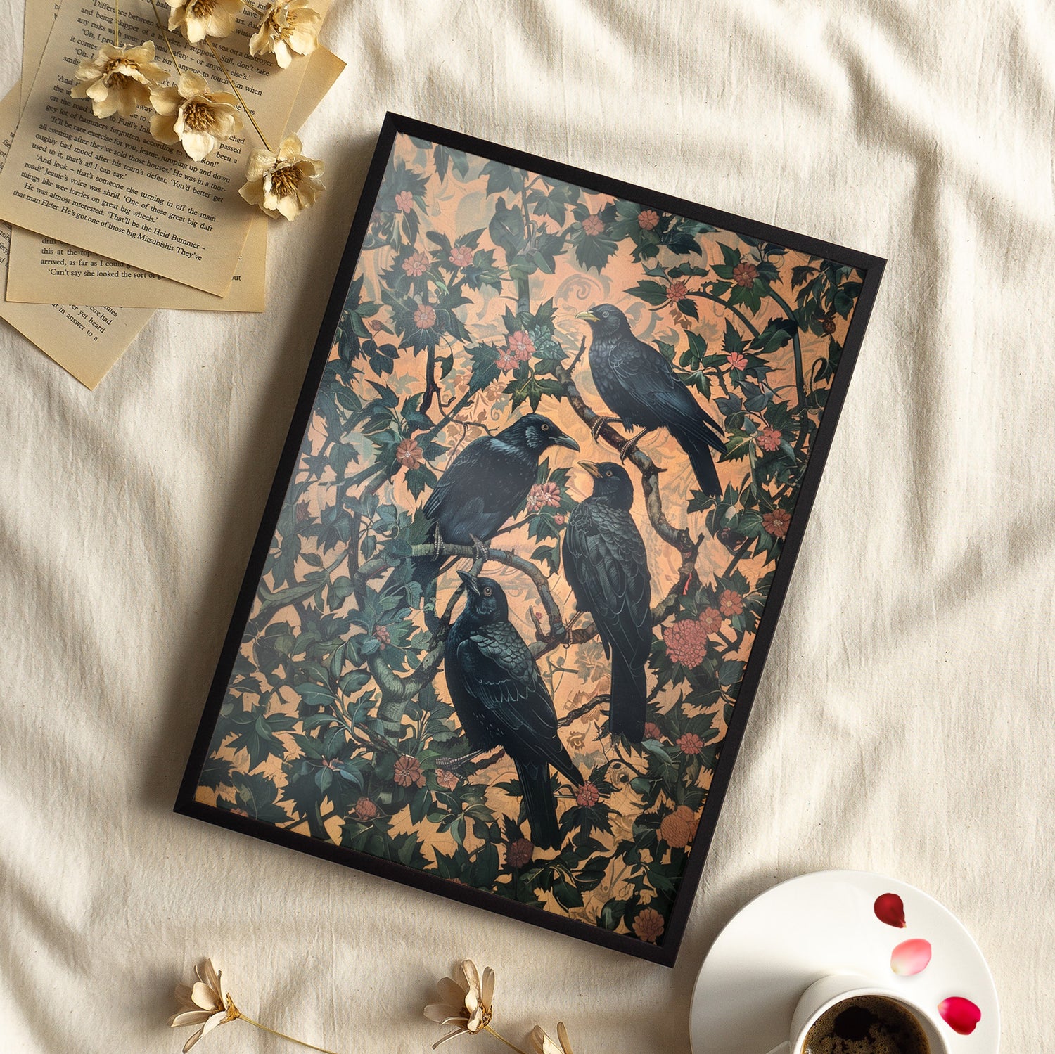 Framed Paper Print - Rook&