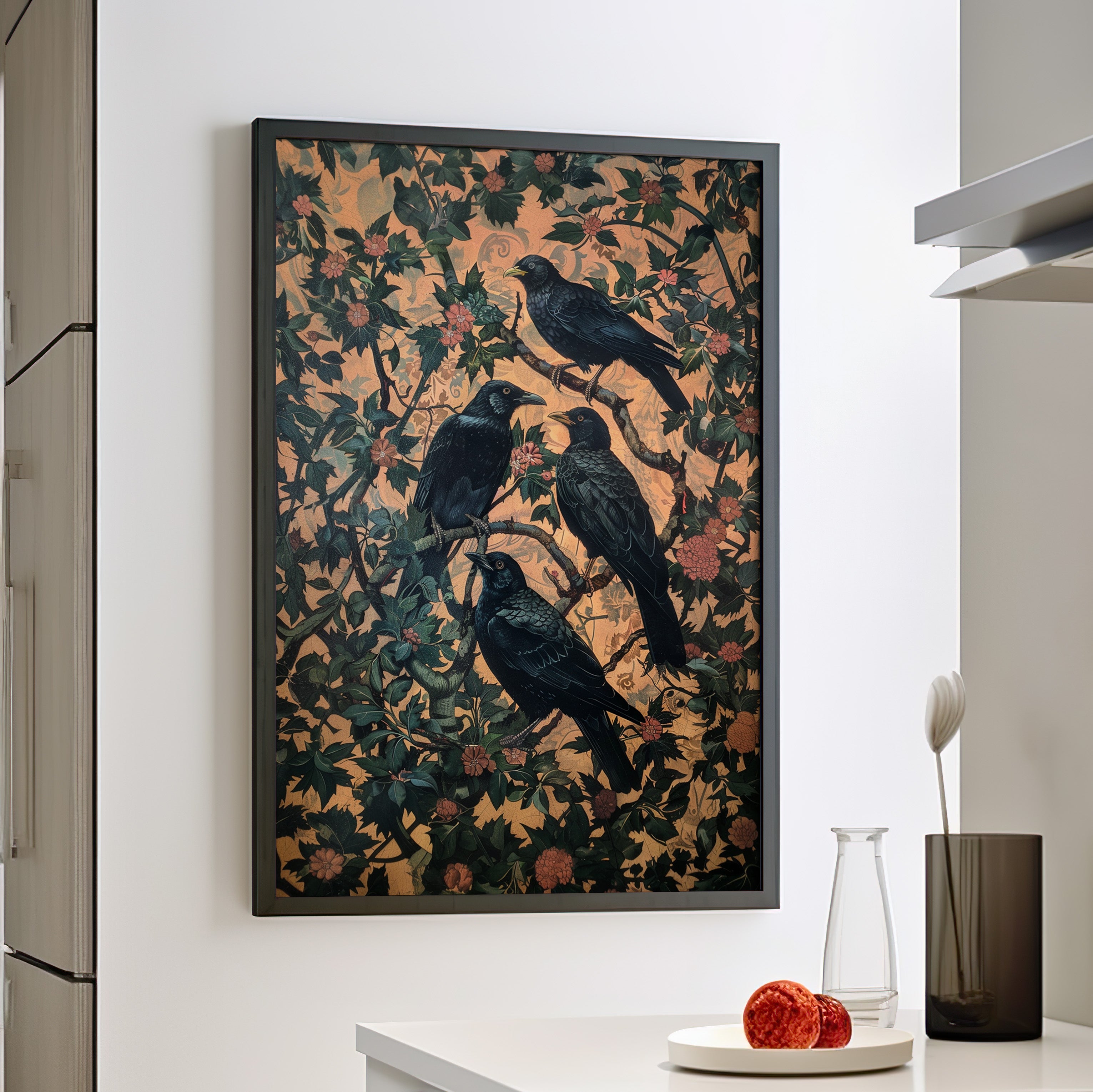 Framed Paper Print - Rook&