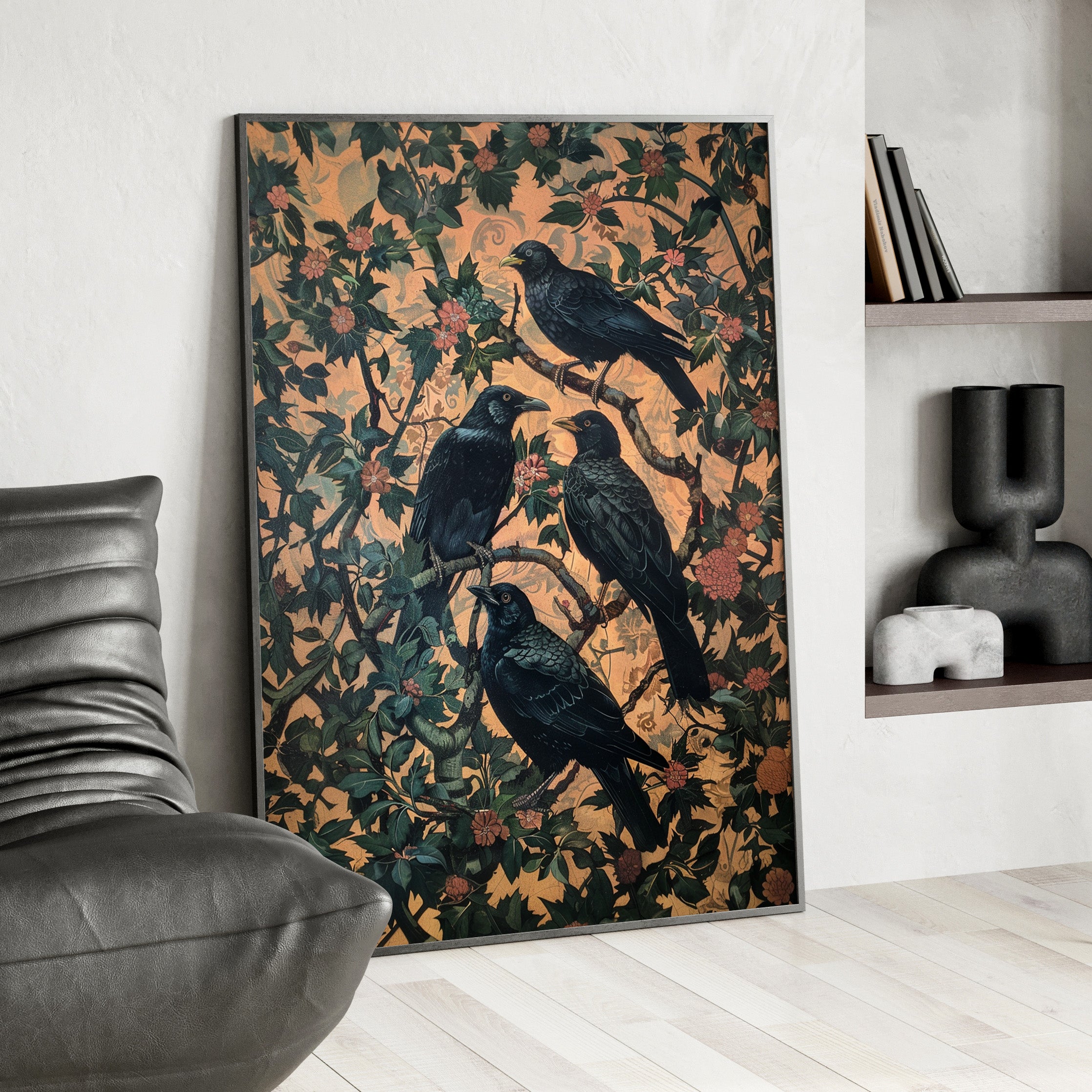 Framed Paper Print - Rook&