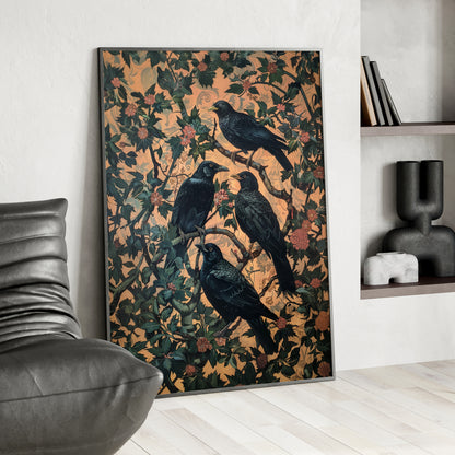Framed Paper Print - Rook&