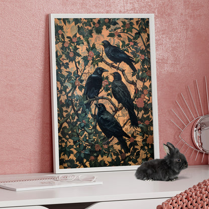 Framed Paper Print - Rook&