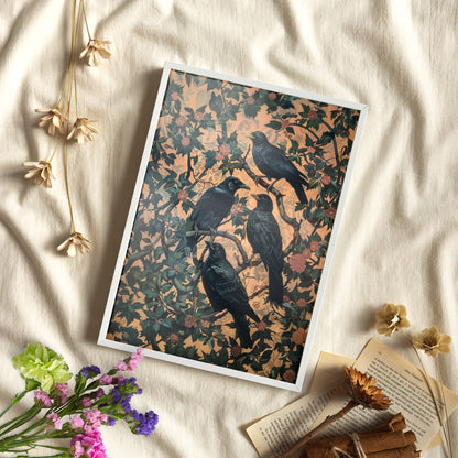 Framed Paper Print - Rook&