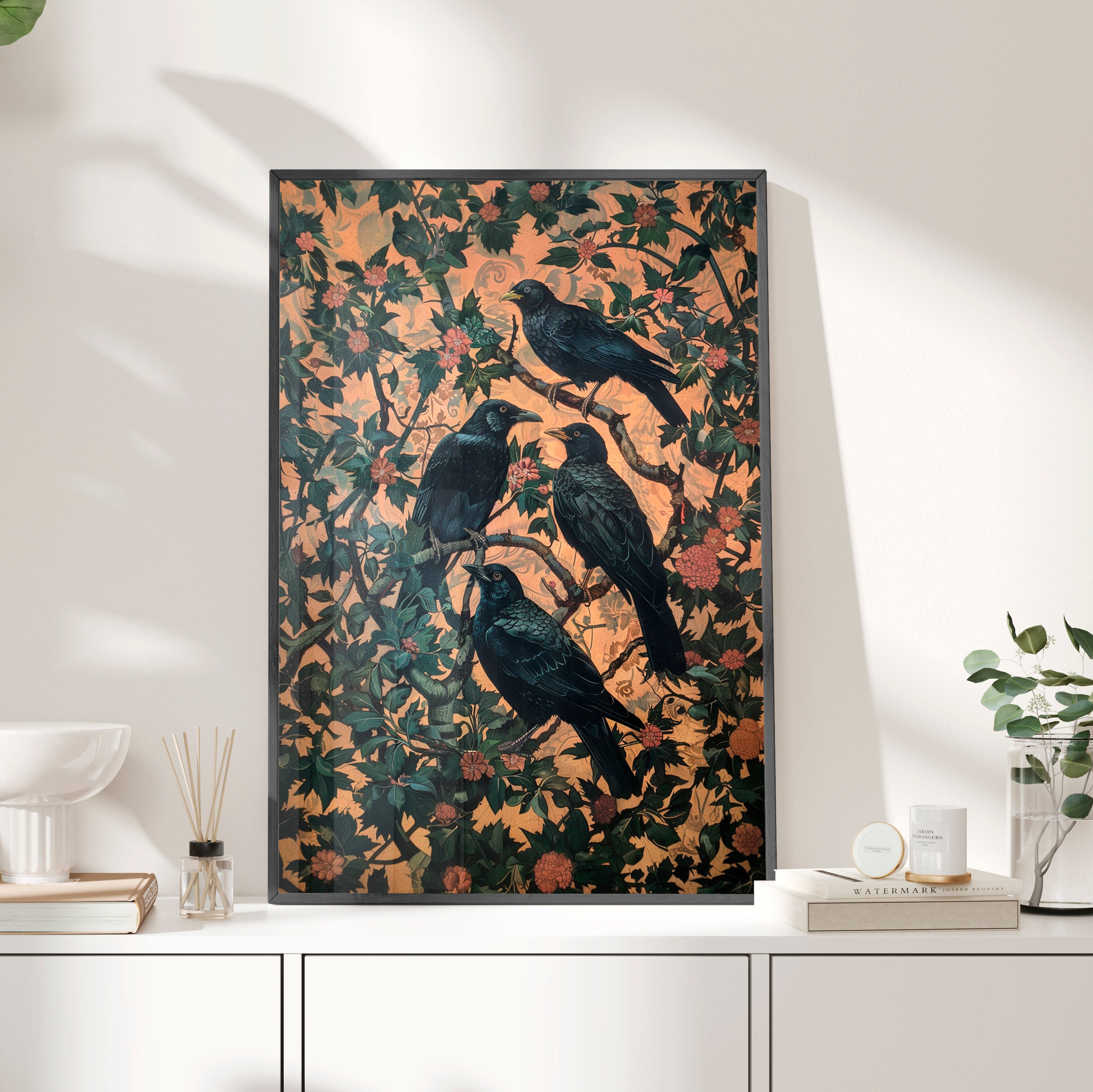 Framed Paper Print - Rook&