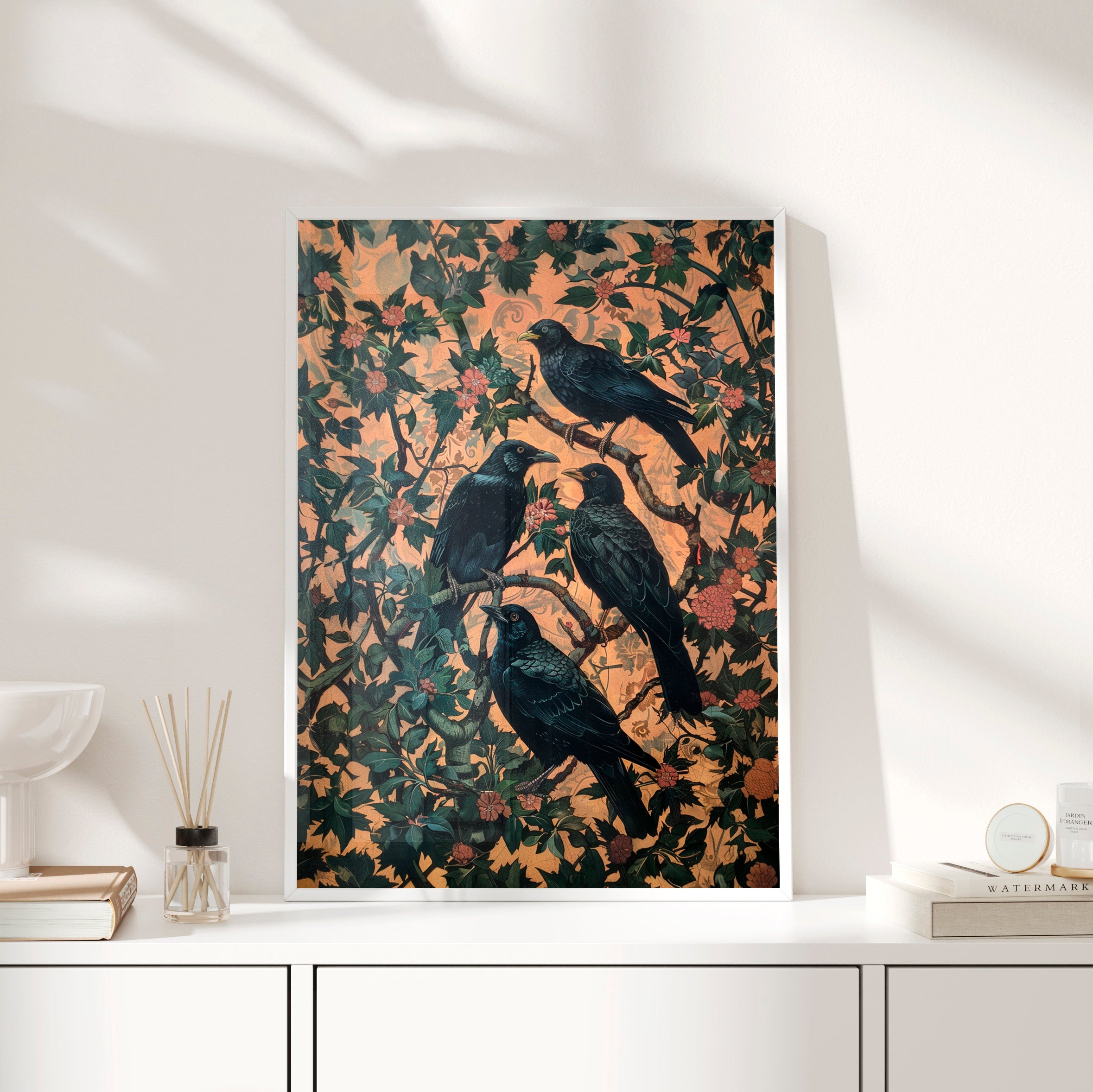 Framed Paper Print - Rook&
