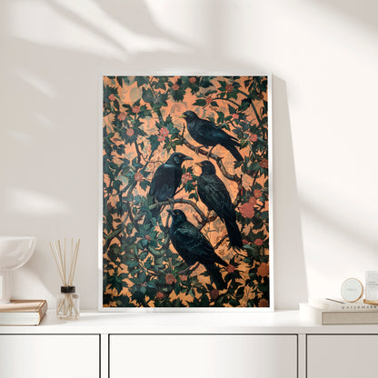 Framed Paper Print - Rook&