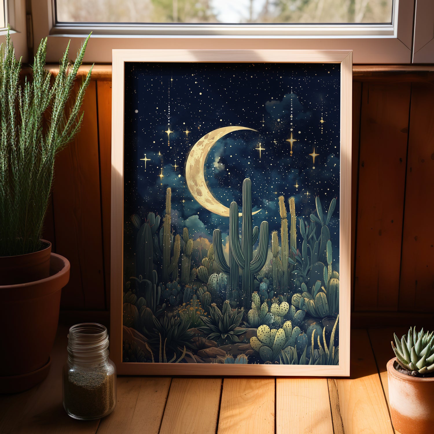 Dreamy Desert Night