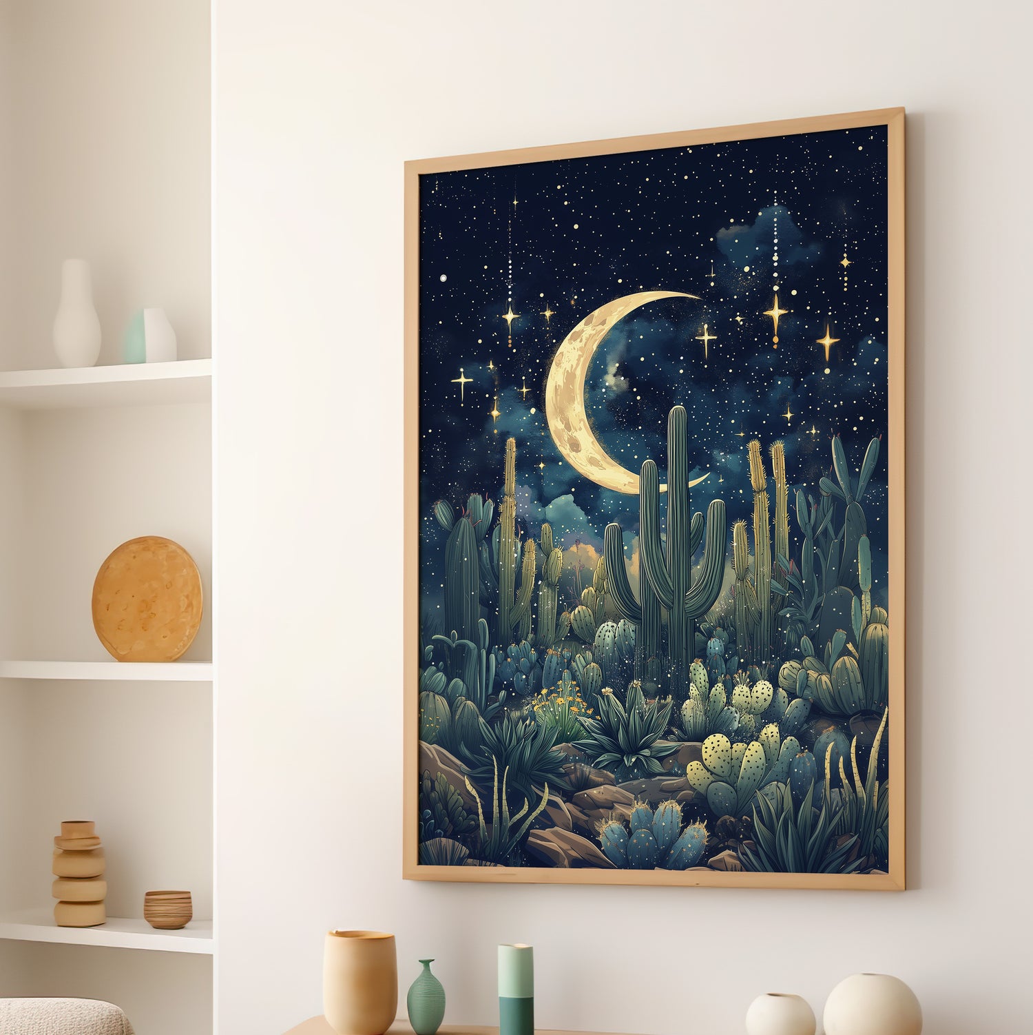 Dreamy Desert Night