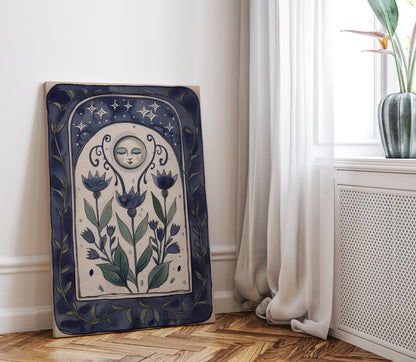 .75" Matte Canvas - Moonlit Folk Bloom Dream