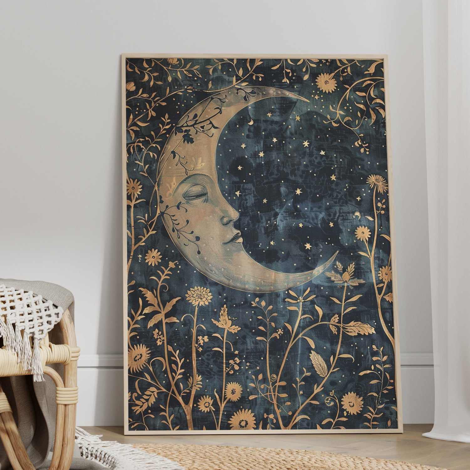 Moonlit Floral Reverie