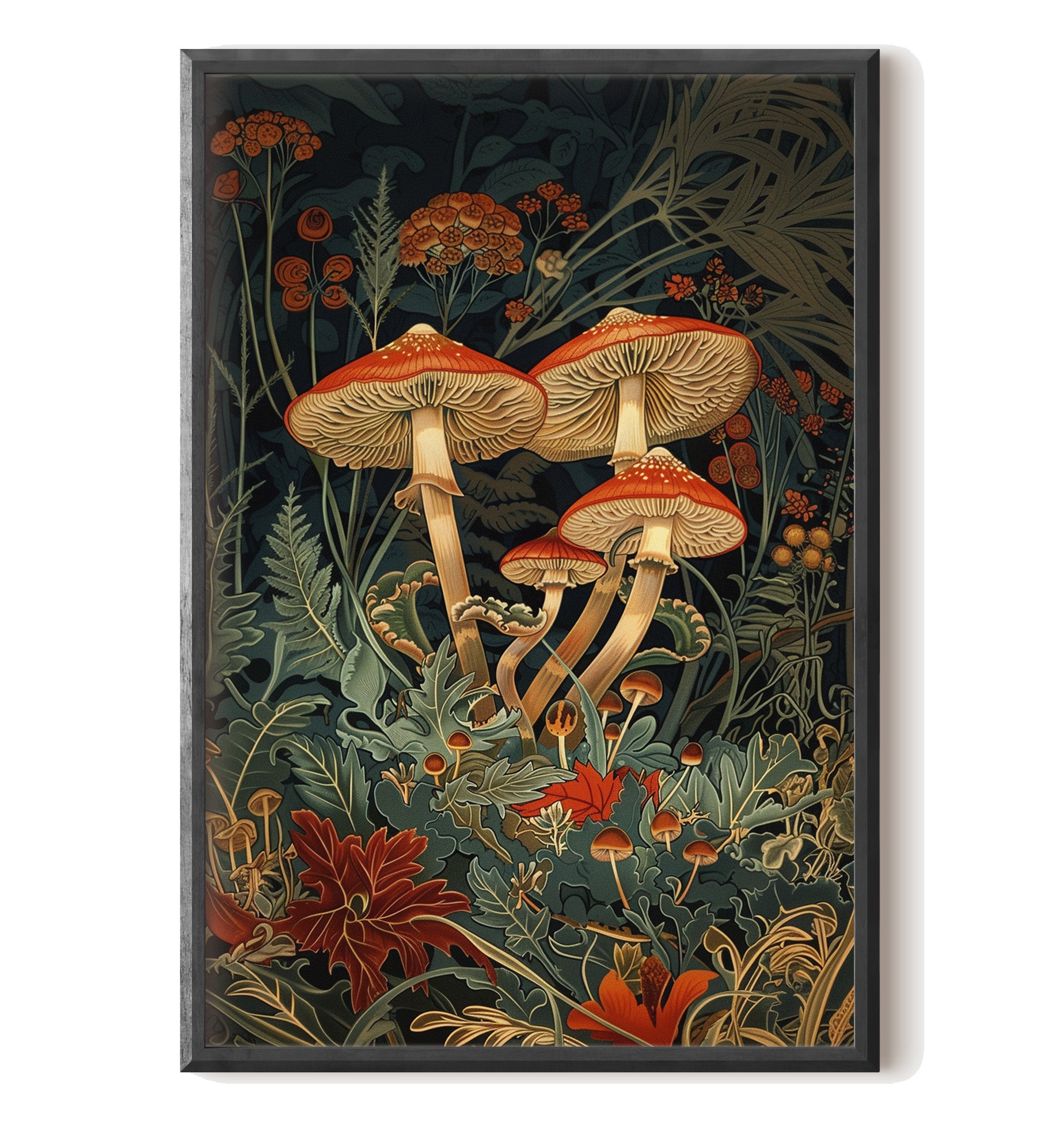 Elegant Mushroom Reverie