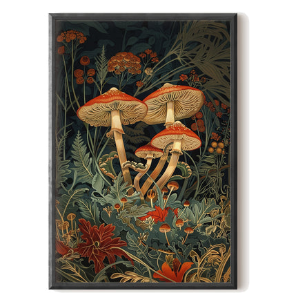 Elegant Mushroom Reverie