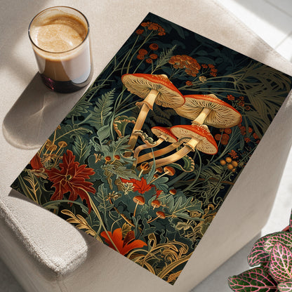 Elegant Mushroom Reverie