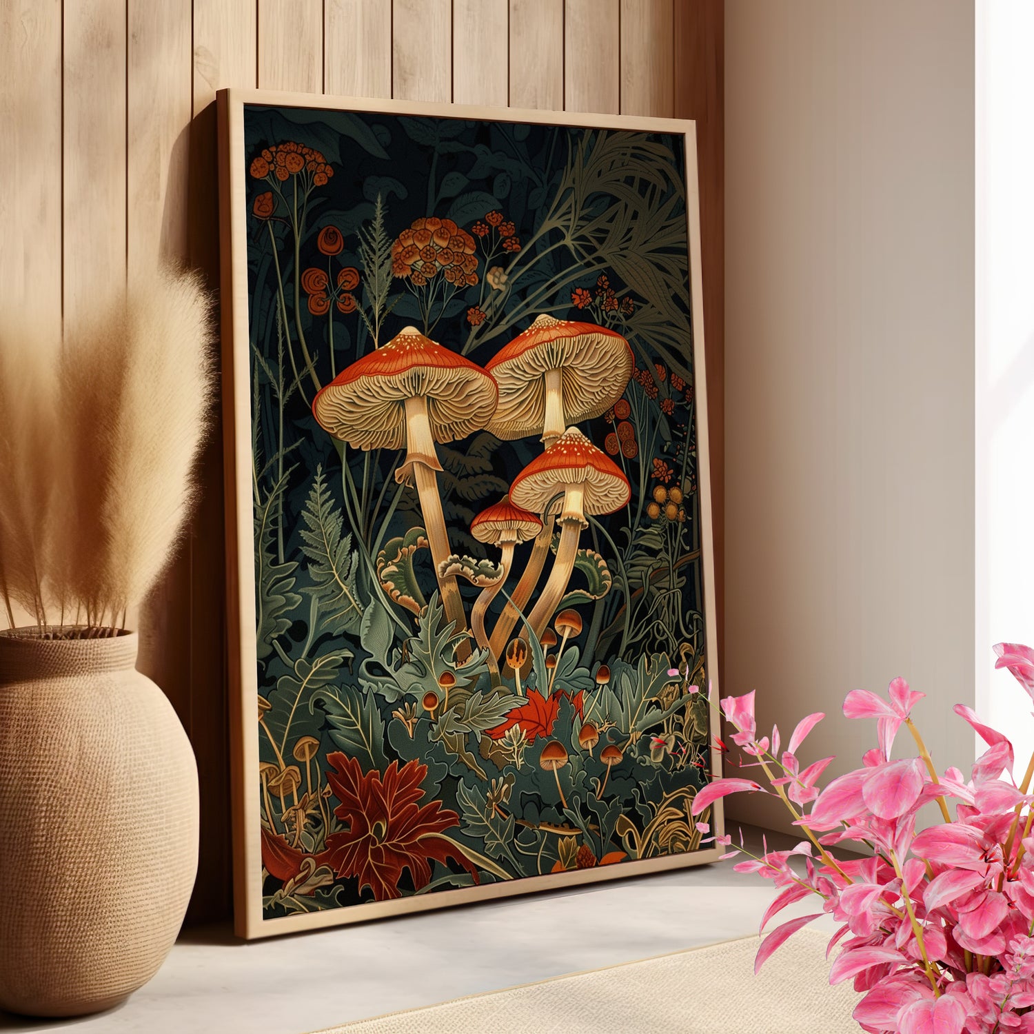 Elegant Mushroom Reverie