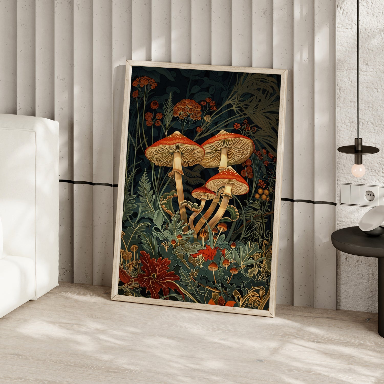 Elegant Mushroom Reverie