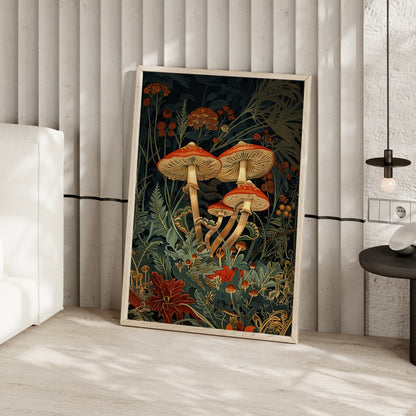 Elegant Mushroom Reverie
