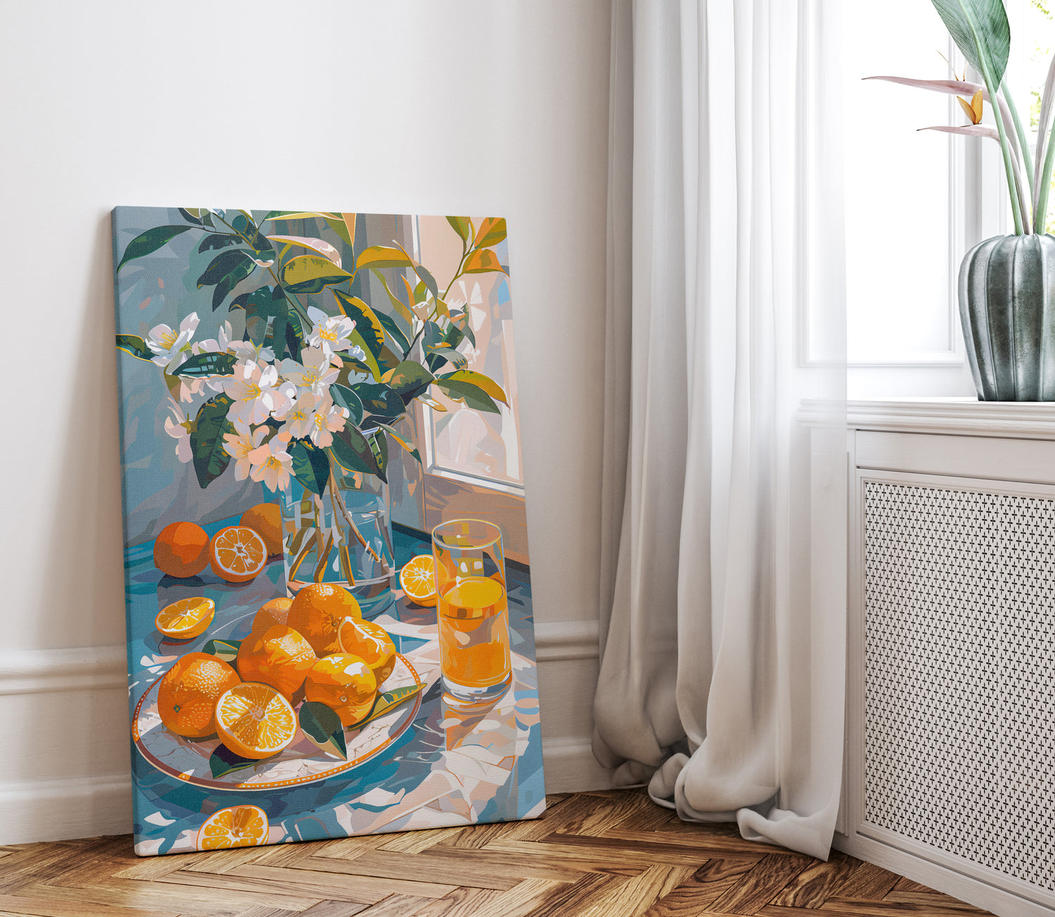 .75" Matte Canvas - Citrus Blossom Morning